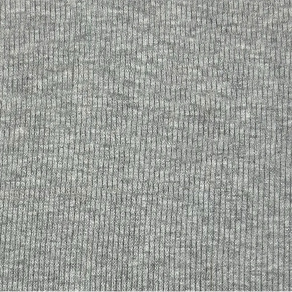 AGOLDE Women’s Gray Poppy Scoop Ribbed Stretch Tank Top Size Large - Picture 5 of 8